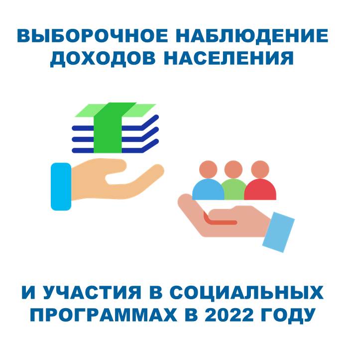 Выборочное наблюдение доходов населения и участия в социальных программах  в 2022 году
